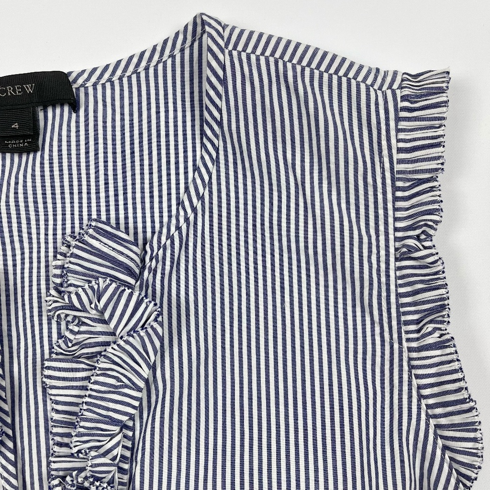 J.Crew Women's Ruffle Top - Picture 4 of 7